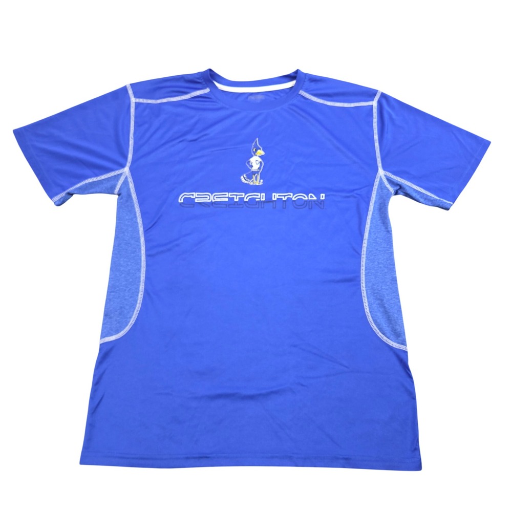 Creighton Bluejays Active TShirt Mens M Blue Performance Short Sleeve NCAA Fan